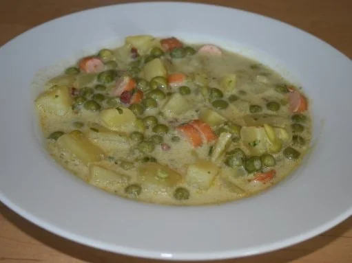 Oma Anne's Erbsensuppe - Rezept