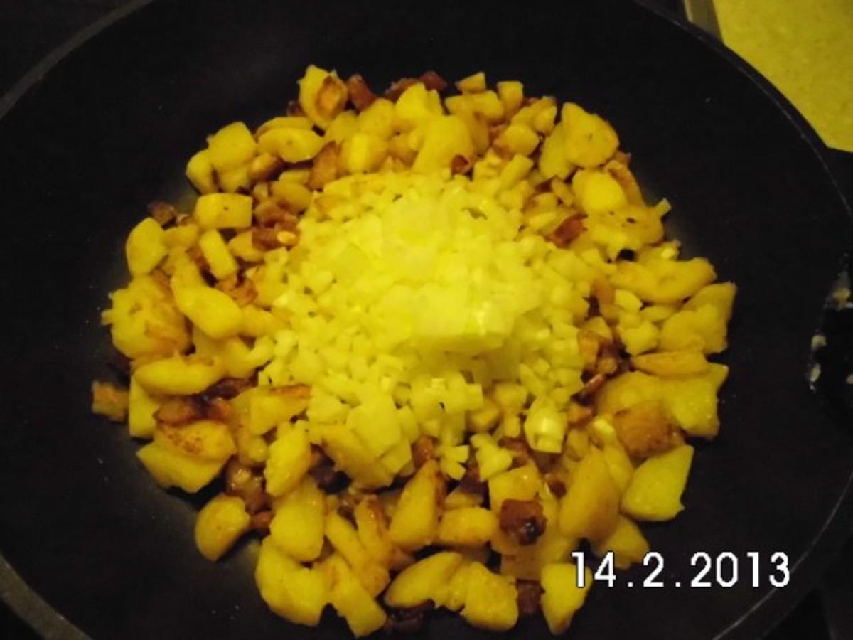 Bauernfrühstück mit Tomaten - Rezept - Bild Nr. 3