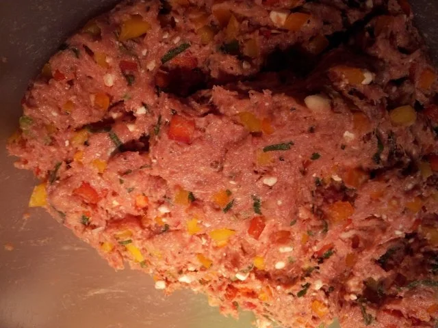 Bunter Hackbraten - Rezept - Bild Nr. 3