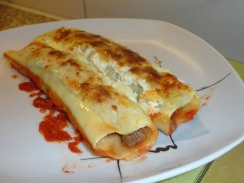 Rezept: Cannelloni mit Hack Cannelloni mit Hack - Rezept