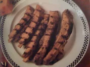 Schälrippchen mit Apfelmussglasur - Rezept