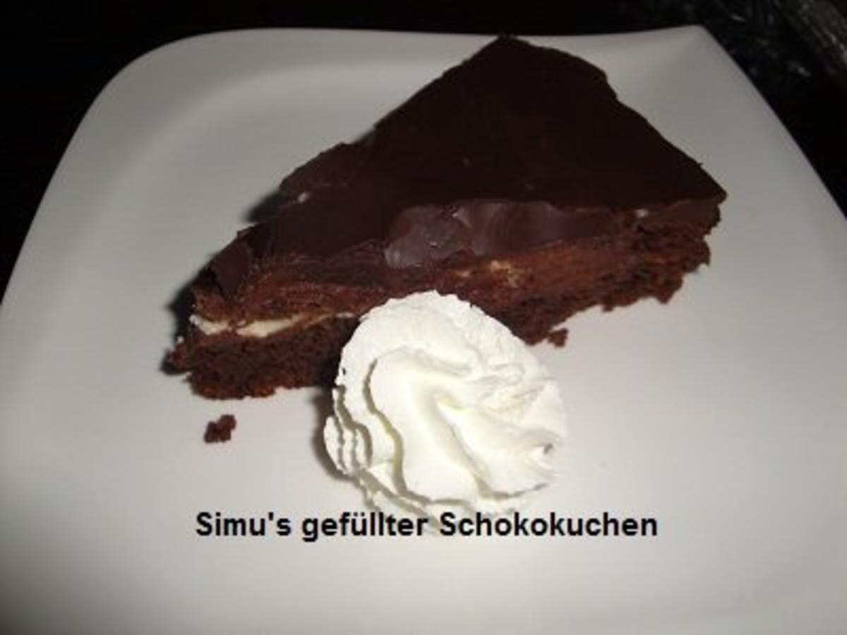 Gefüllter Schokokuchen - Rezept mit Bild - kochbar.de