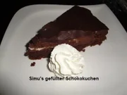 Gefüllter Schokokuchen - Rezept