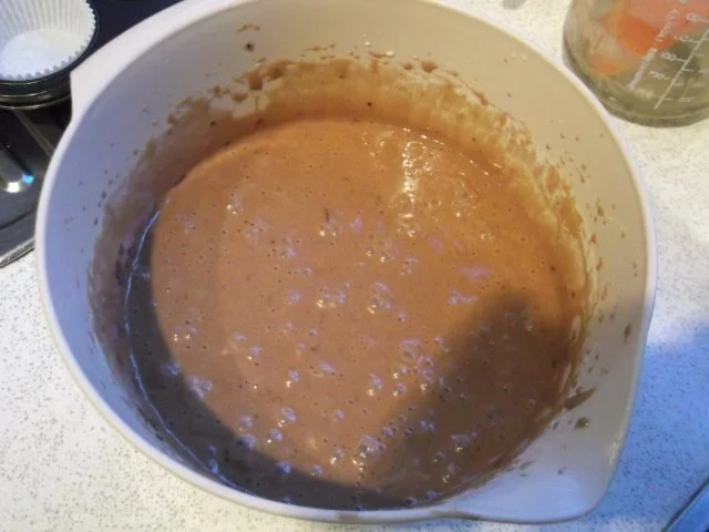 Rezept: Schoko-Eierlikör-Muffins Bild Nr. 6 Schoko-Eierlikör-Muffins - Rezept - Bild Nr. 6