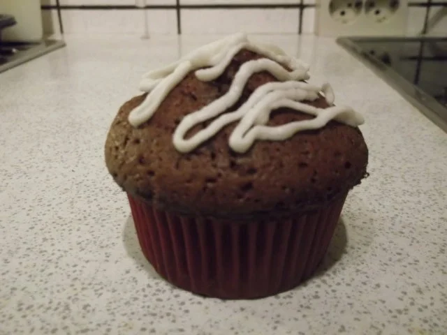 Rezept: Schoko-Eierlikör-Muffins Bild Nr. 8 Schoko-Eierlikör-Muffins - Rezept - Bild Nr. 8