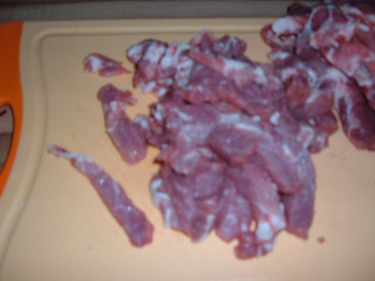 Fleisch : Schweinegeschnetzteltes mit Chicoree - Rezept - Bild Nr. 5