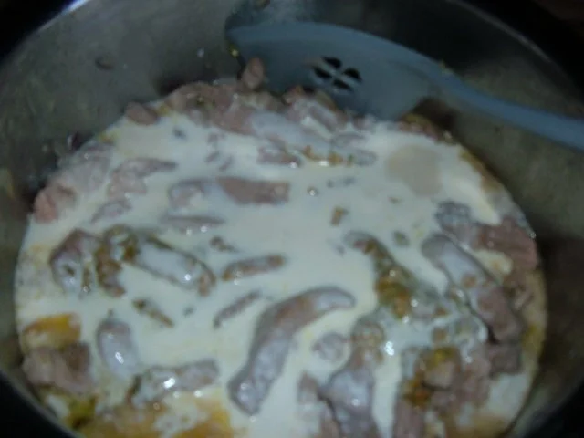 Fleisch : Schweinegeschnetzteltes mit Chicoree - Rezept - Bild Nr. 7