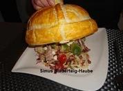 Blätterteig-Hauben - Rezept