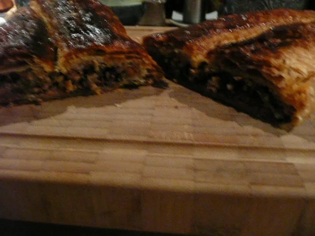 BLÄTTERTEIG / WIRSING-Kassler -Taschen / Rolle / Bonbons - Rezept