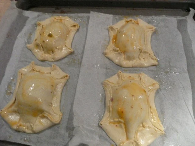 BLÄTTERTEIG / WIRSING-Kassler -Taschen / Rolle / Bonbons - Rezept - Bild Nr. 6