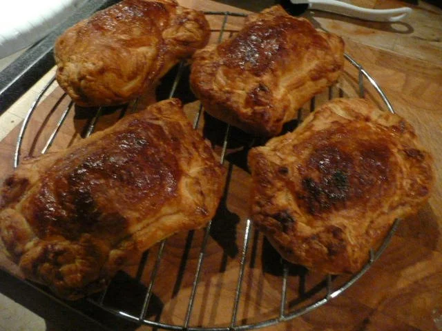 BLÄTTERTEIG / WIRSING-Kassler -Taschen / Rolle / Bonbons - Rezept - Bild Nr. 7