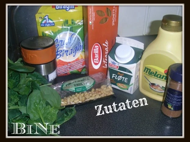 Rezept: BiNe` S SPAGHETTI IN SPINAT - SAHNESOSSE Bild Nr. 3 BiNe` S SPAGHETTI IN SPINAT - SAHNESOSSE - Rezept - Bild Nr. 3