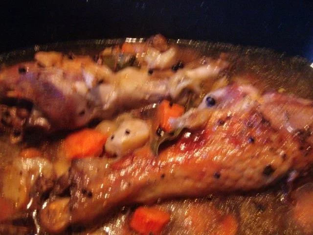 Putenkeulen schmoren in Gemüse - Rezept - Bild Nr. 12