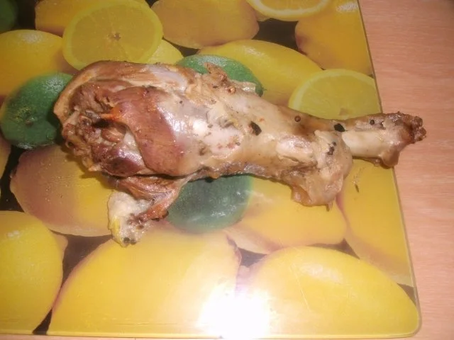 Putenkeulen schmoren in Gemüse - Rezept - Bild Nr. 13