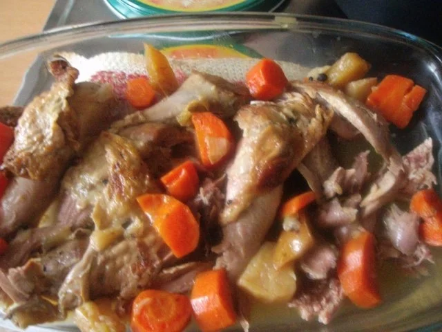 Putenkeulen schmoren in Gemüse - Rezept - Bild Nr. 15