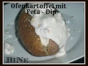 BiNe` S OFENKARTOFFEL MIT FETA - DIP - Rezept