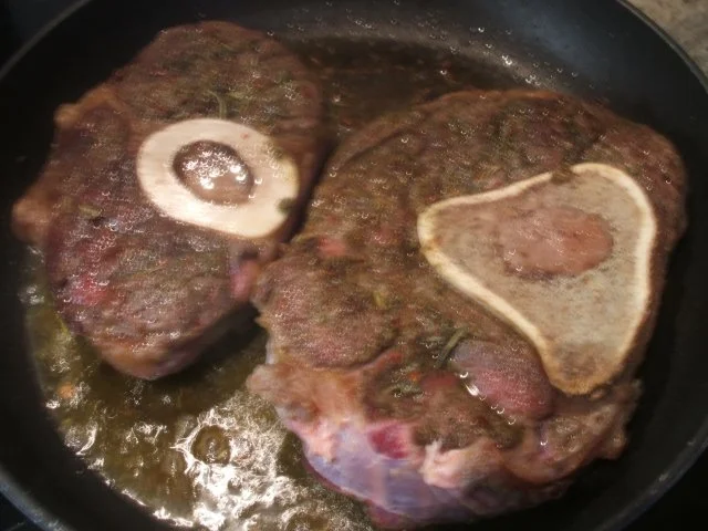 Fleisch: Rinderbeinscheiben - geschmort mit viel Gemüse - Rezept - Bild Nr. 6