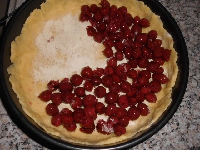 Kirsch-Quarktorte mit Baiserhaube>> - Rezept - Bild Nr. 4