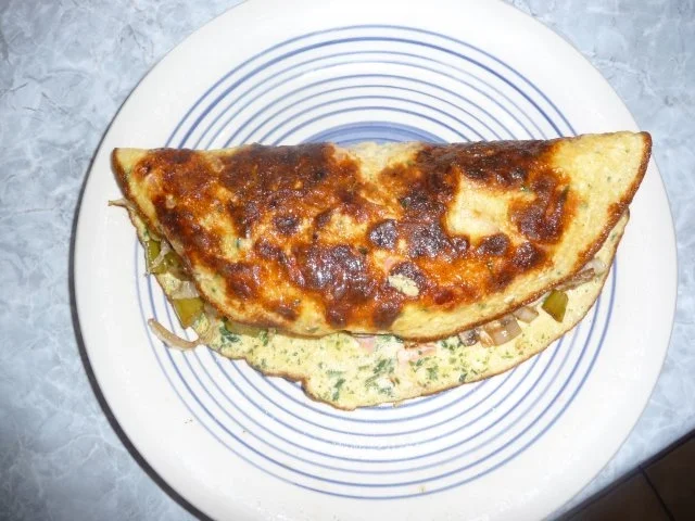 Rezept: Omelett mit Pfiff Bild Nr. 4 Omelett mit Pfiff - Rezept - Bild Nr. 4