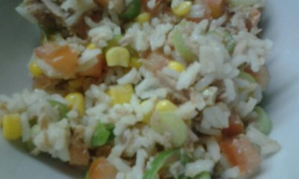 Reissalat mit Thunfisch - Rezept