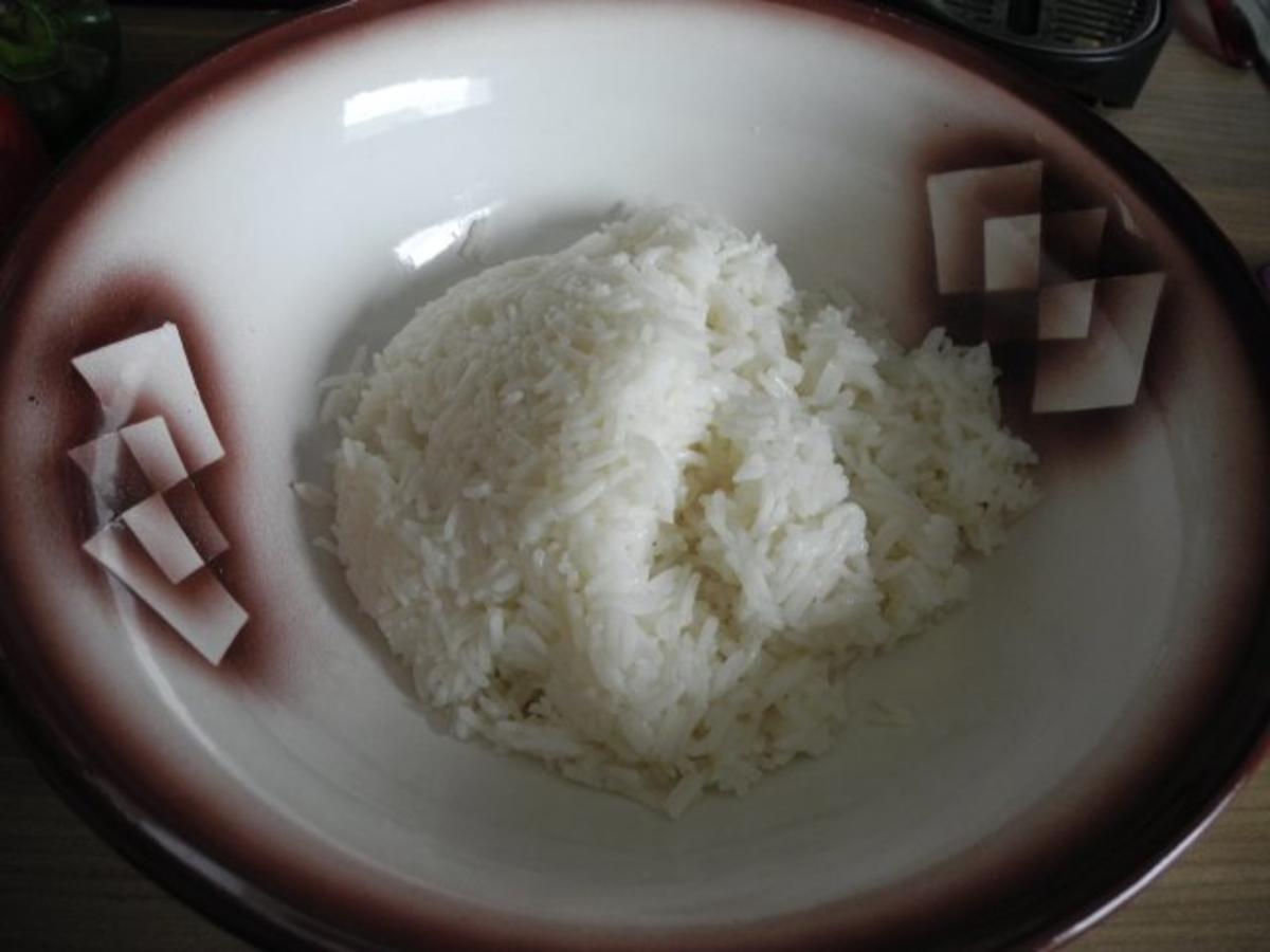 Vegan : Paprika-Mix gefüllt mit Reis aus dem Grill - Rezept - Bild Nr. 9
