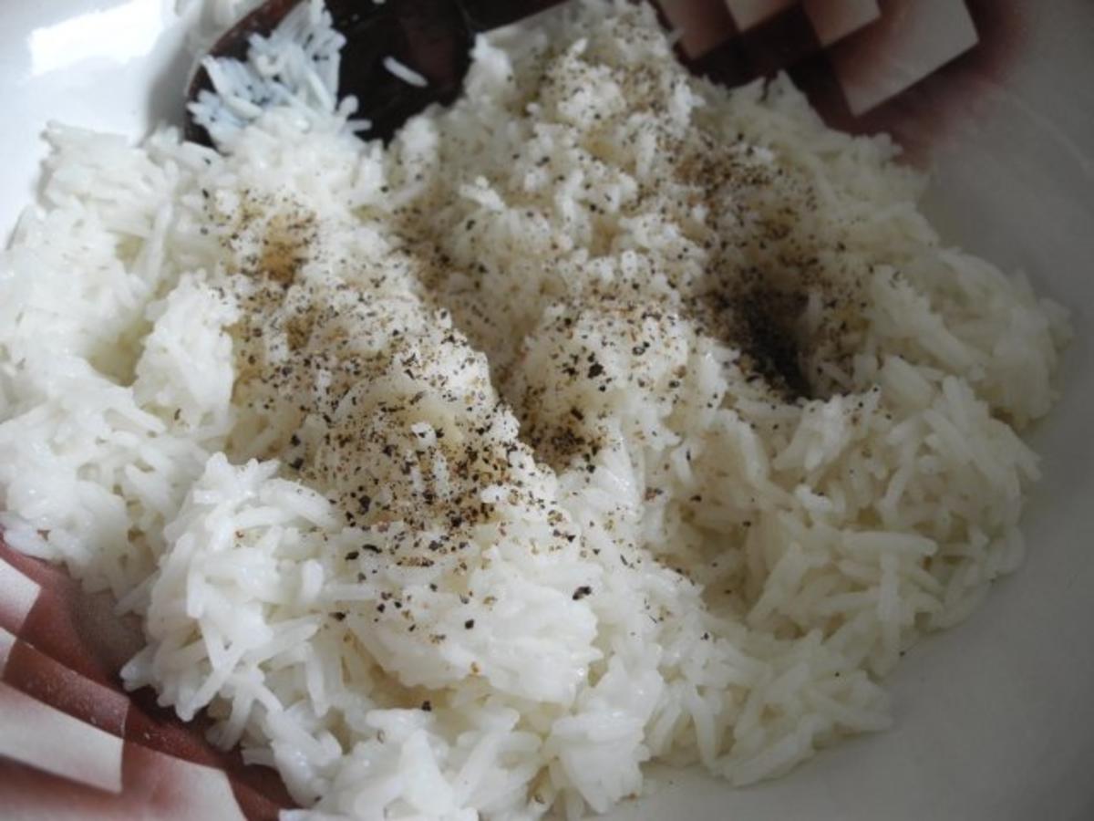 Vegan : Paprika-Mix gefüllt mit Reis aus dem Grill - Rezept - Bild Nr. 12