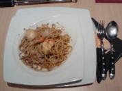 JAKOBSWEG DES GUTEN GESCHMACKS - oder - SPAGHETTI MIT - PESTO UND JAKOBSMUSCHELN - Rezept