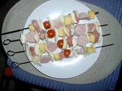 Winter Grillspieße - Rezept