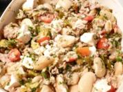 Bohnensalat mit Feta und Thunfisch - Rezept