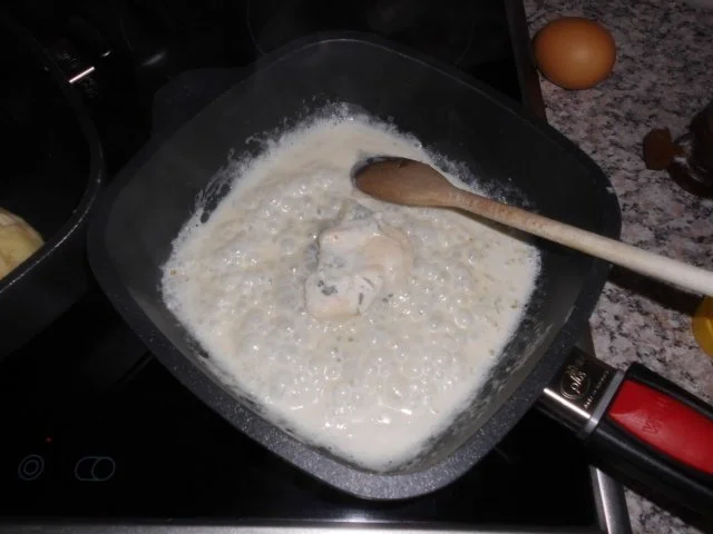 Rezept: Pasta mit Gorgonzola-Garnelen>> Bild Nr. 4 Pasta mit Gorgonzola-Garnelen>> - Rezept - Bild Nr. 4