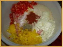 Paprikabuletten mit Rahmchampignons und Sellerie-Kartoffelstampf - Rezept - Bild Nr. 4