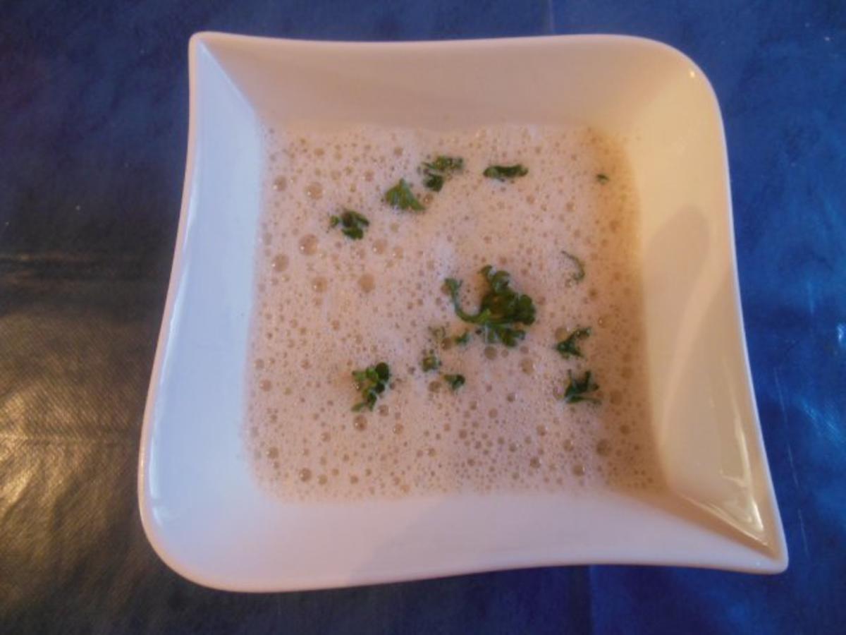 Suppe: Champignonschaumsüppchen - Rezept - Bild Nr. 3
