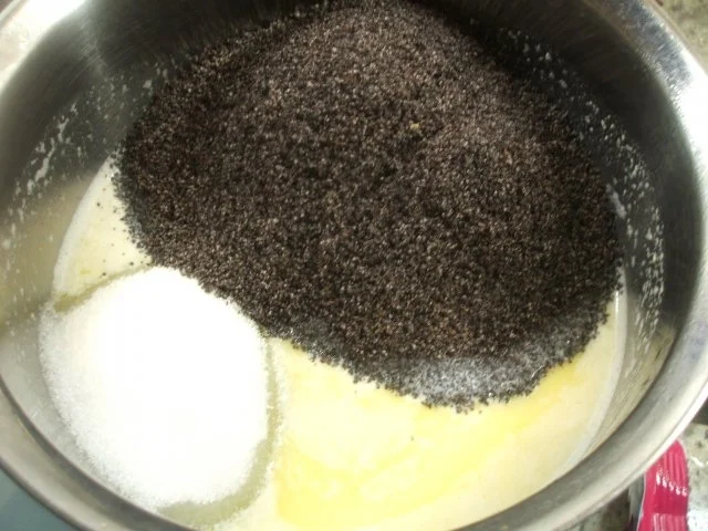 Backen: Kleine Mohntörtchen aus der Muffinform - Rezept - Bild Nr. 7