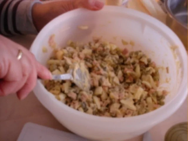 Rezept: Tschechischer Kartoffelsalat nach Ivanka Bild Nr. 4 Tschechischer Kartoffelsalat nach Ivanka - Rezept - Bild Nr. 4