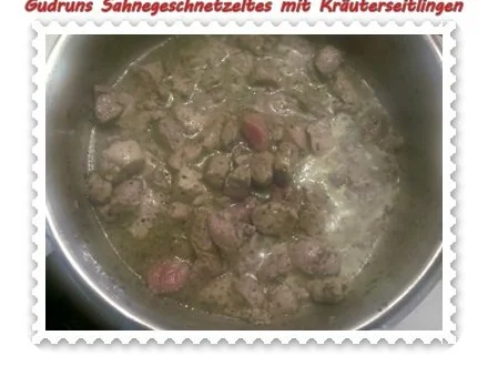 Fleisch: Sahnegeschnetzeltes mit Kräuterseitlingen - Rezept - Bild Nr. 7