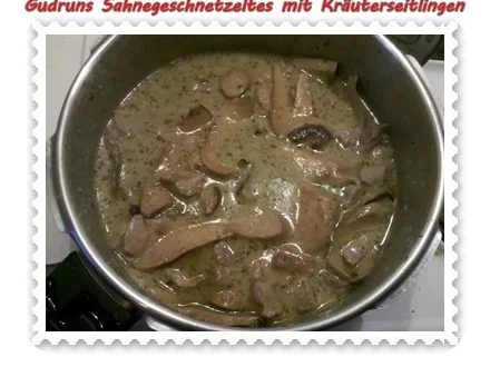 Fleisch: Sahnegeschnetzeltes mit Kräuterseitlingen - Rezept - Bild Nr. 11