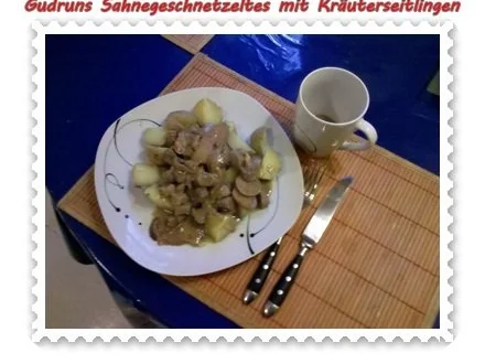 Fleisch: Sahnegeschnetzeltes mit Kräuterseitlingen - Rezept - Bild Nr. 14