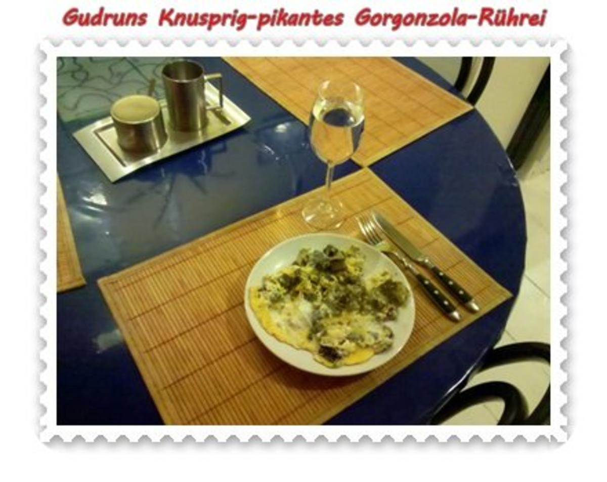 Eier: Knusprig-pikantes Gorgonzola-Rührei - Rezept - Bild Nr. 10