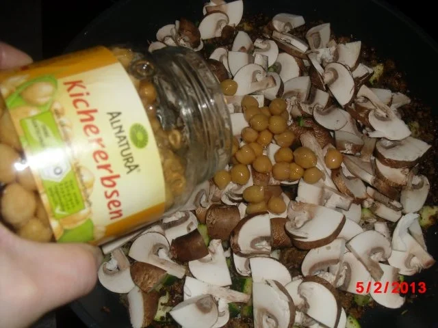 Vegetarisch- Soja-Gemüse-Pfanne, - Rezept - Bild Nr. 5