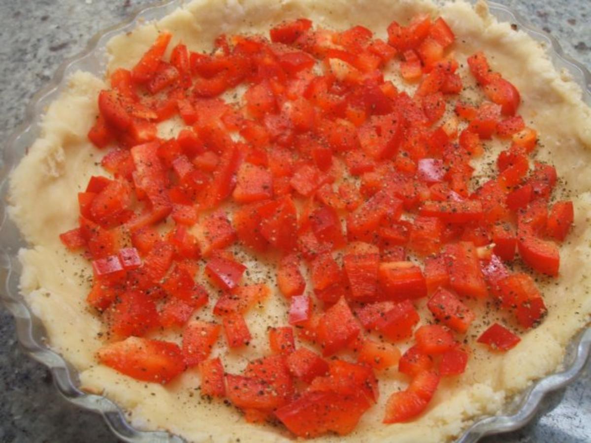 Quiche: Quiche mit Tomaten und Paprika - Rezept - Bild Nr. 5