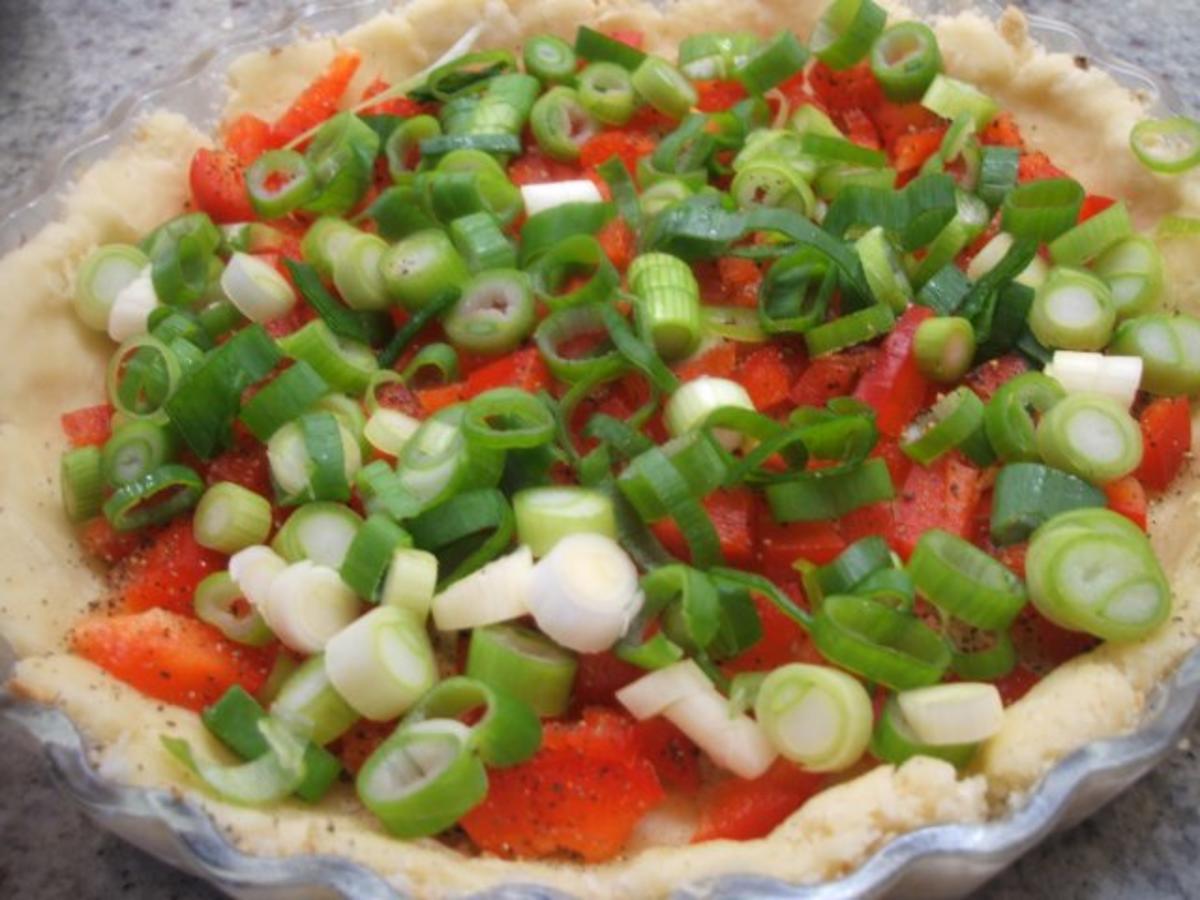 Quiche: Quiche mit Tomaten und Paprika - Rezept - Bild Nr. 6