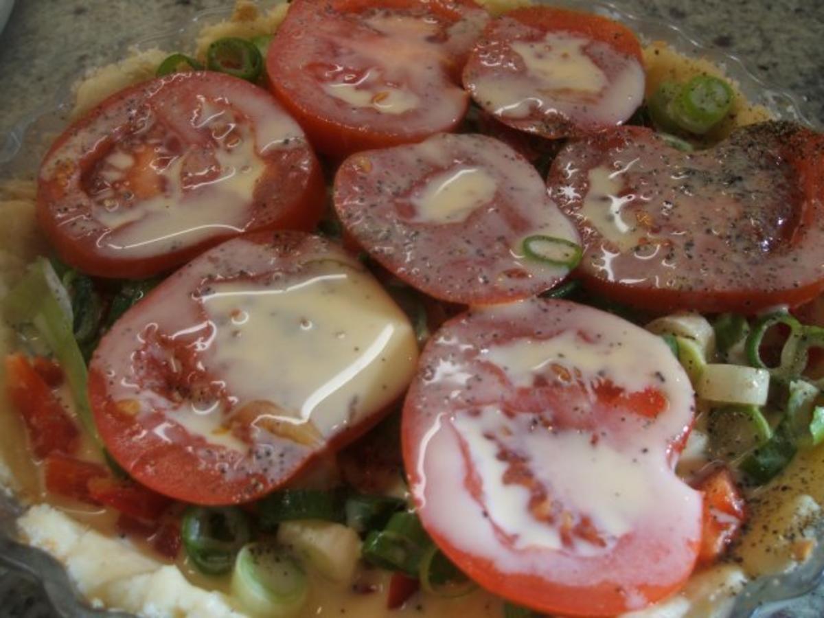 Quiche: Quiche mit Tomaten und Paprika - Rezept - Bild Nr. 9