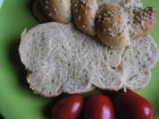 Kräuter Zöpfe mit Crème fraîche - Rezept