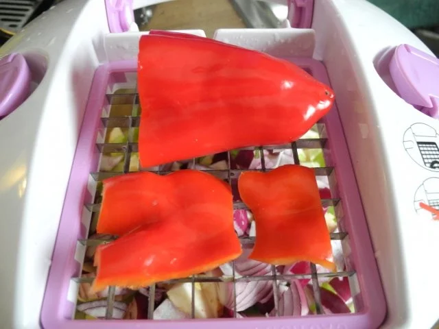 Fisch : Fischfilet auf einem bunten Gemüsebett - Rezept - Bild Nr. 5