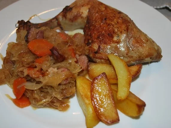 Deftiger Sauerkraut-Hähnchen-Topf - Rezept - Bild Nr. 3