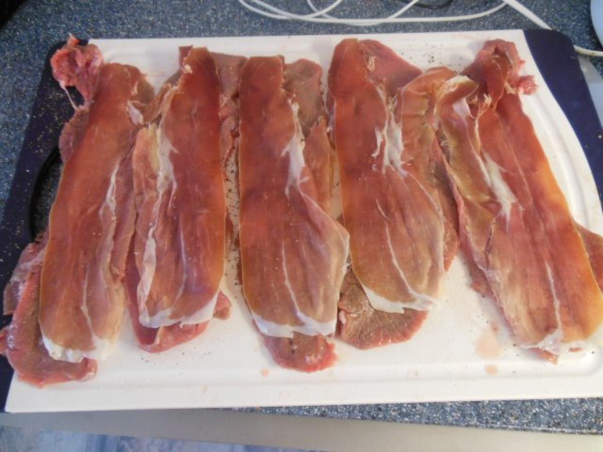Kochen:Kalbsröllchen mit Salsiccia - Rezept - Bild Nr. 3