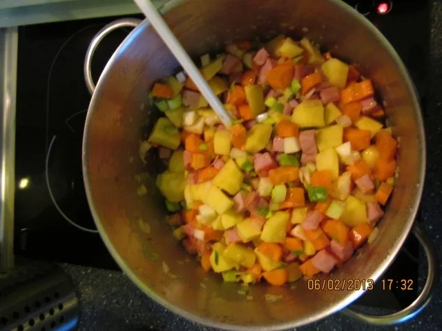 Gemüsesuppe mit Linsen - Rezept - Bild Nr. 3