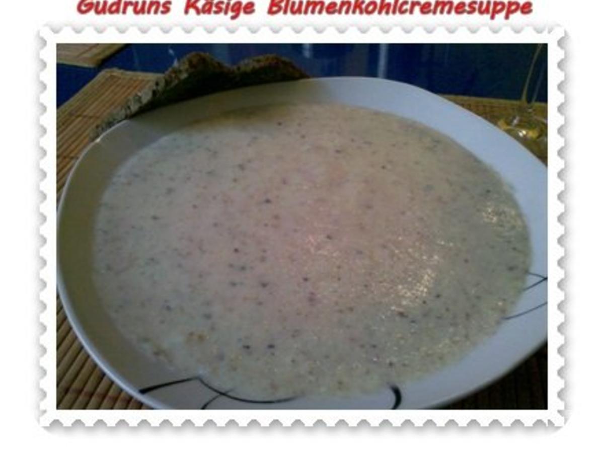 Suppe: Käsige Blumenkohlcremesuppe - Rezept - kochbar.de