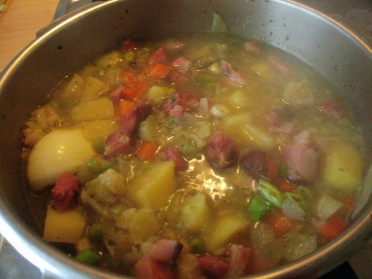 Gemüse-Kartoffel-Suppe - Rezept - Bild Nr. 10