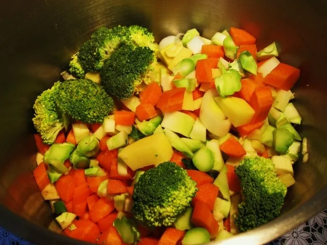 "Bunt und gesund" -  ein Eintopf - Rezept - Bild Nr. 5